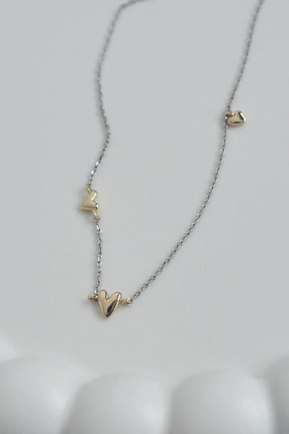 GOLDY Simple Heart Necklace