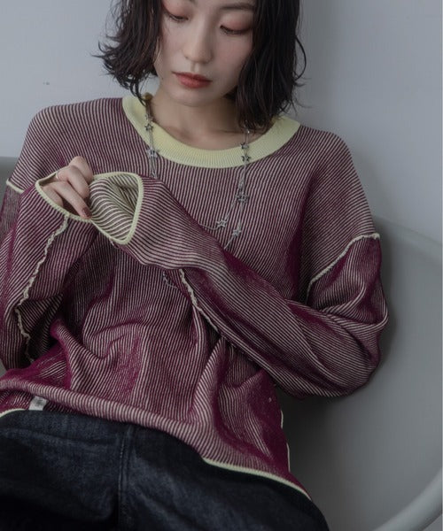 Vacancy 雙面可穿羅紋上衣