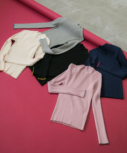 forksy. 羅紋針織Top [吸濕發熱]