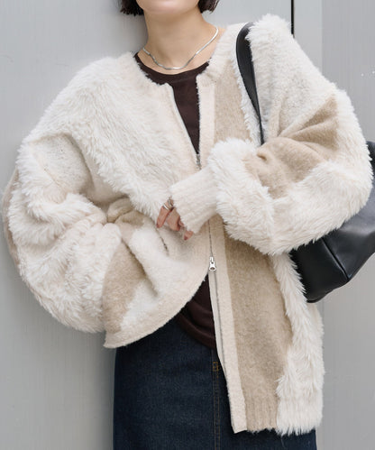 2way 雙拉鍊拼接外套