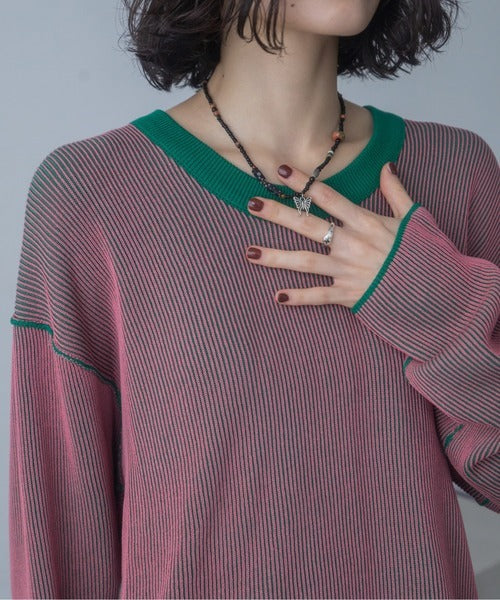 Vacancy 雙面可穿羅紋上衣