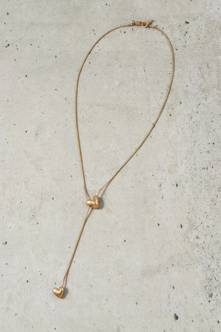 GOLDY 心心滑動項鍊