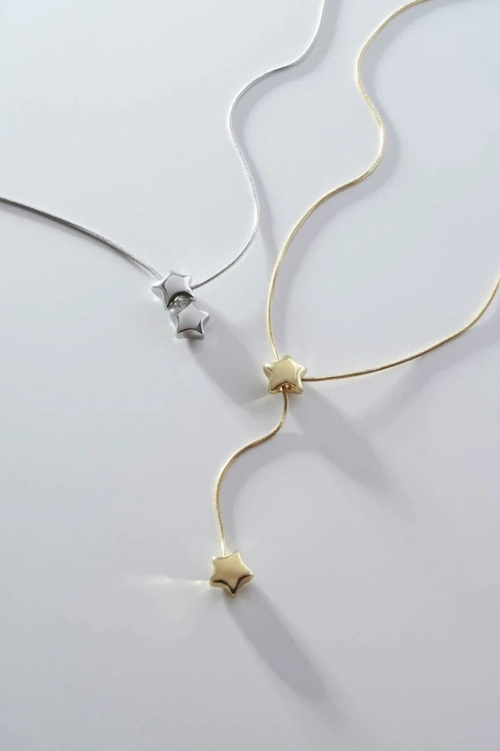 GOLDY 星星滑動項鍊