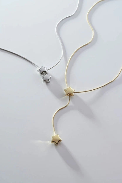 GOLDY 星星滑動項鍊