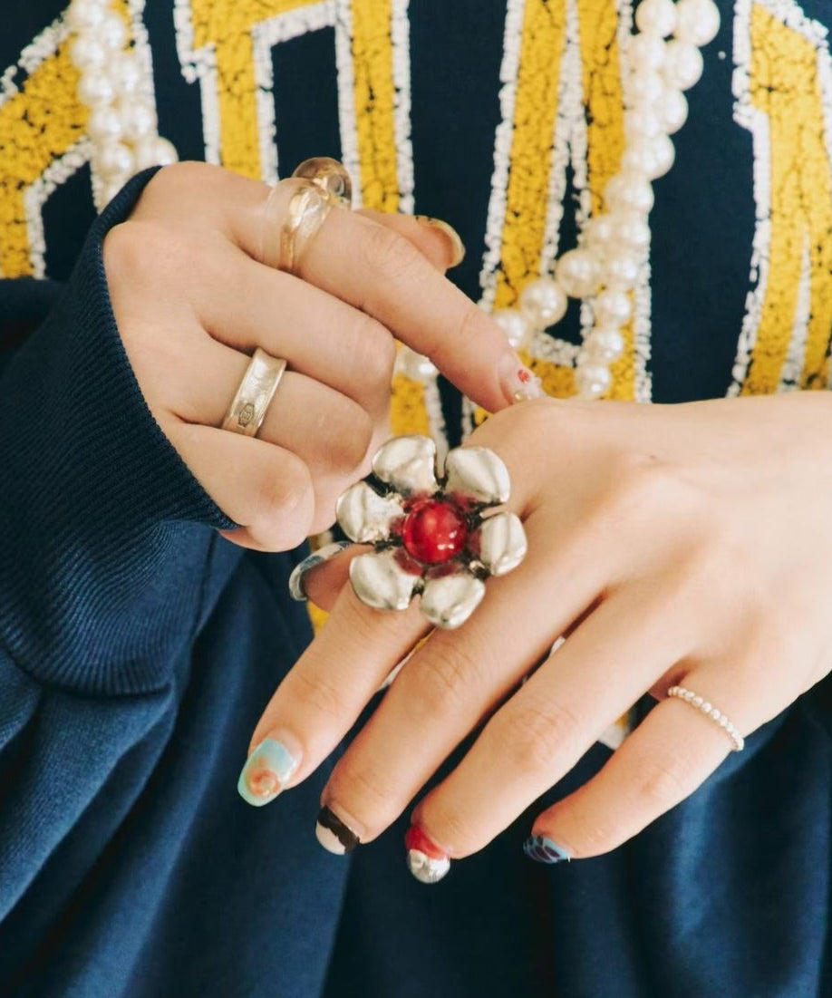 [必入手］開口花花戒指