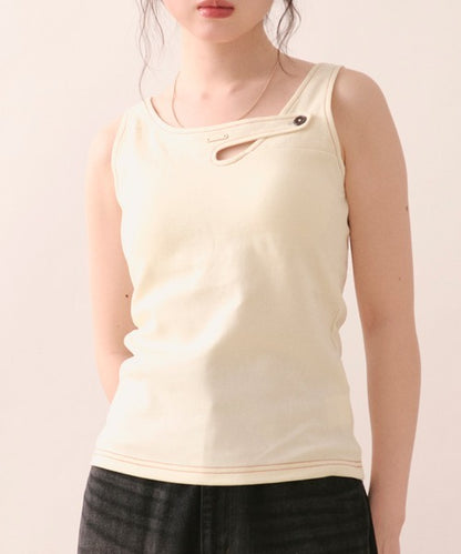 loin nuit stitch design tank top