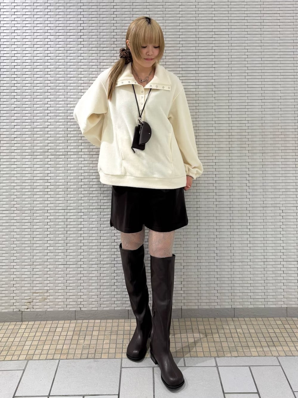 KBF half snap fleece pullover