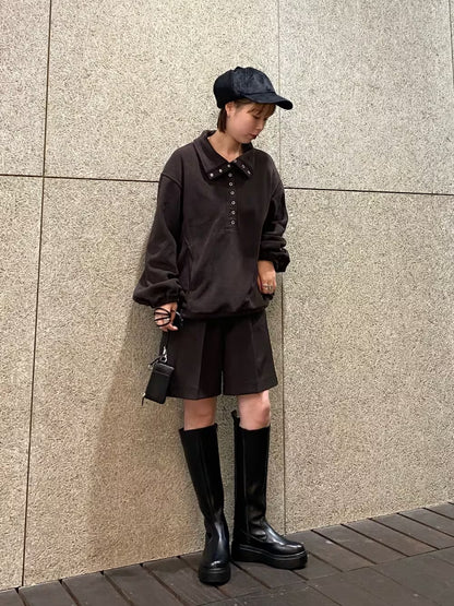 KBF half snap fleece pullover