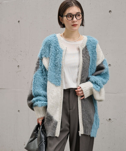 2way 雙拉鍊拼接外套