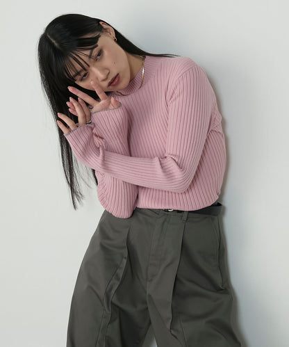 forksy. 羅紋針織Top [吸濕發熱]