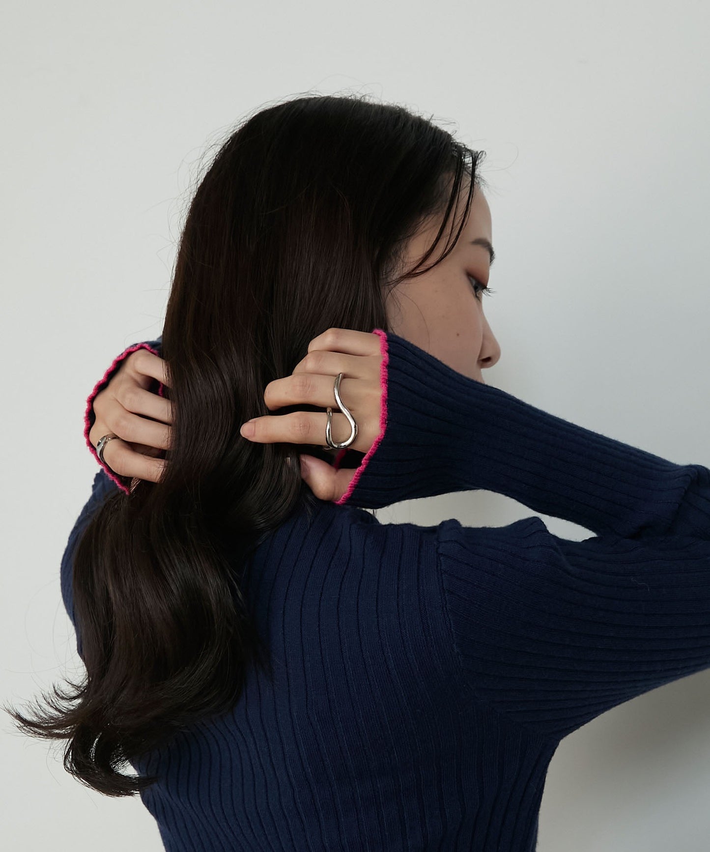 forksy. 羅紋針織Top [吸濕發熱]