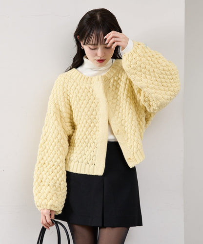 mystic Pokopoko knit cardigan
