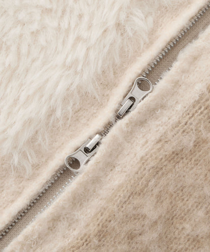 2way 雙拉鍊拼接外套