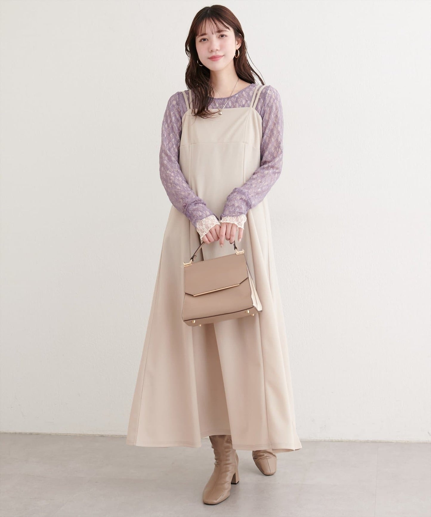 natural couture 雙面兩色Lace Top