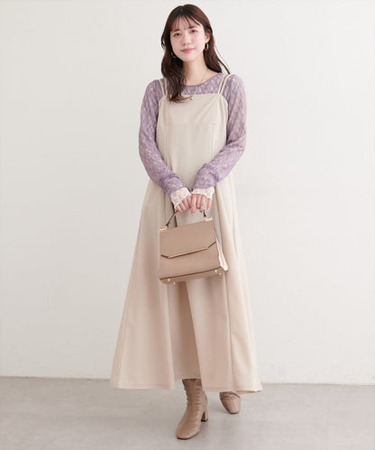 natural couture 雙面兩色Lace Top