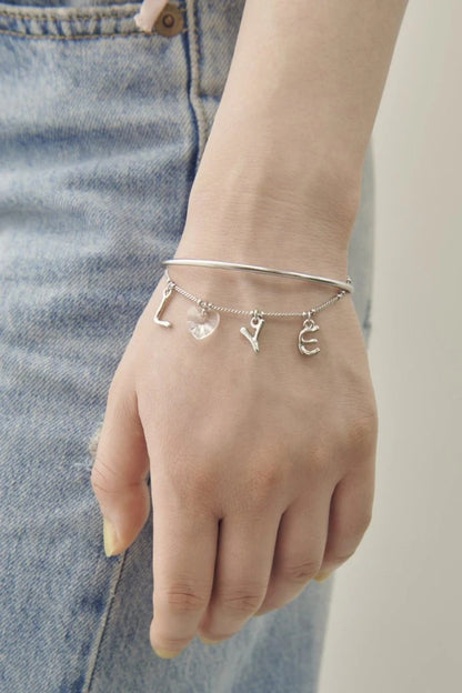GOLDY Love Charm Bangles & Bracelets