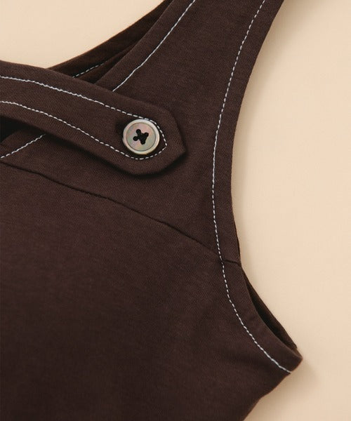 loin nuit stitch design tank top