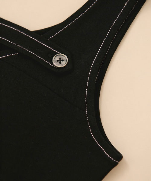 loin nuit stitch design tank top