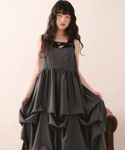 loin nuit tuck volume cami onepiece