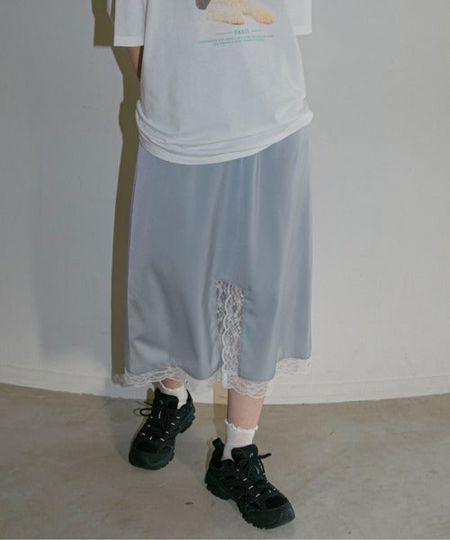 緞面Lace裙