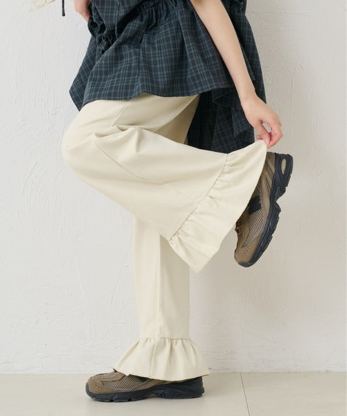 Kutir 荷葉邊喇叭褲