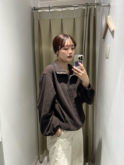 KBF half snap fleece pullover