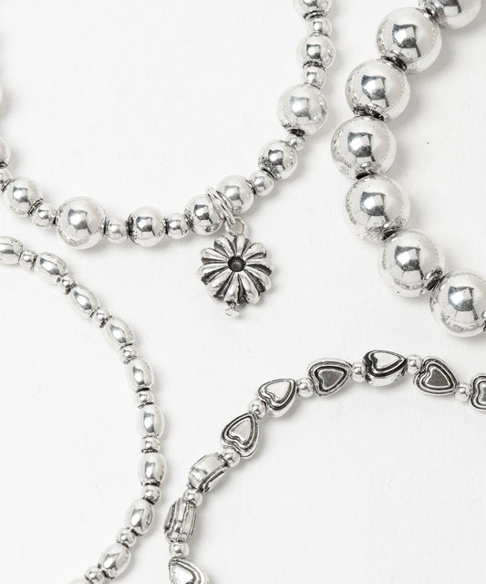 Stainless Bracelet 4P Set