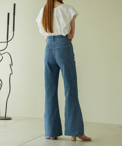 Hinari 高腰半喇叭褲