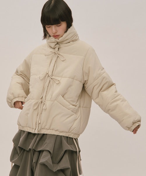 loin nuit ribbon padding blouson