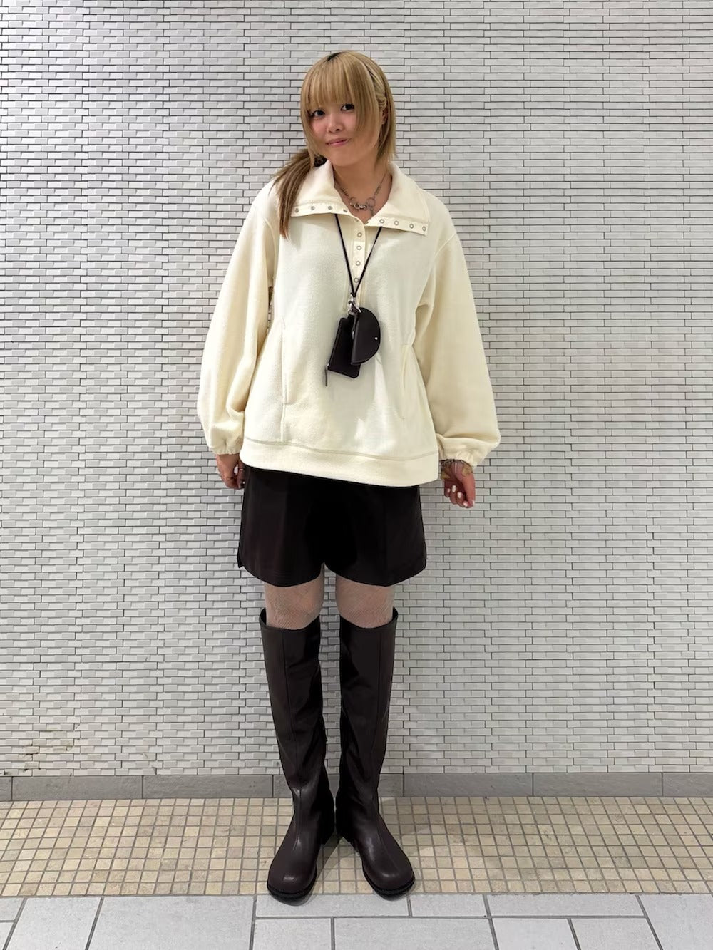 KBF half snap fleece pullover