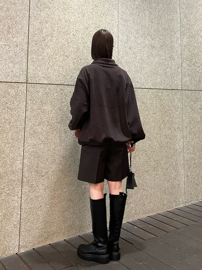 KBF half snap fleece pullover