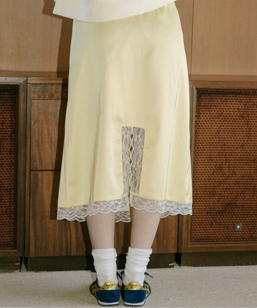 緞面Lace裙