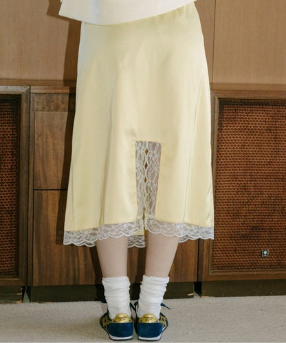 緞面Lace裙