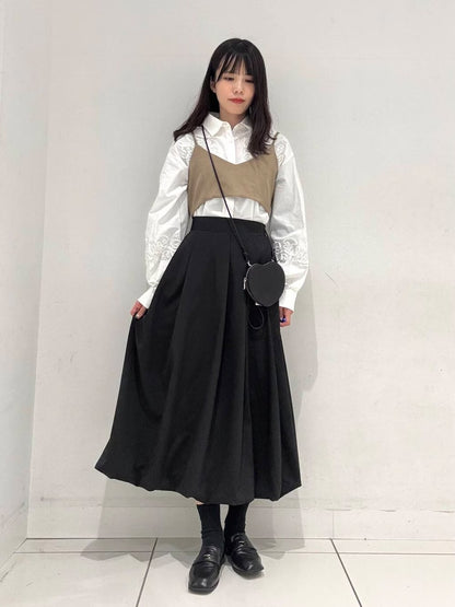 SENSE OF PLACE Back ribbon bustier