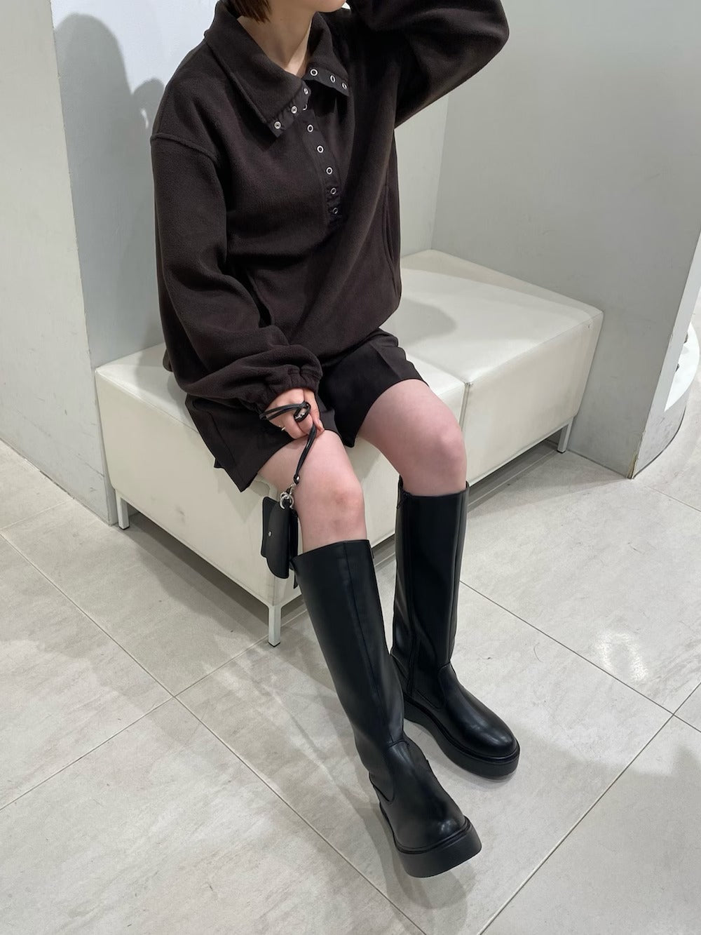 KBF half snap fleece pullover