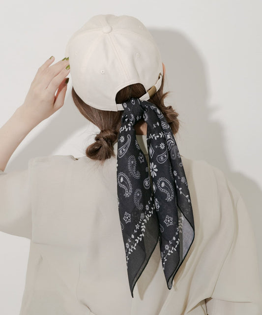 SMELLY Paisley print scarf