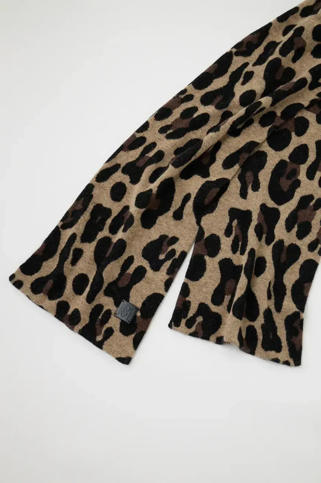 MOUSSY 針織圍巾[豹紋/迷彩]