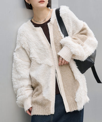 2way 雙拉鍊拼接外套