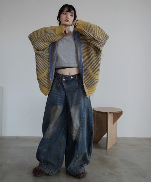 Vacancy 雙面可穿羅紋拉鍊連帽衫