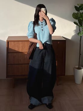 hazyl rollup wide pants