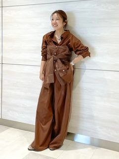 Ungrid 薄紗層次感Shirt [2件SET]