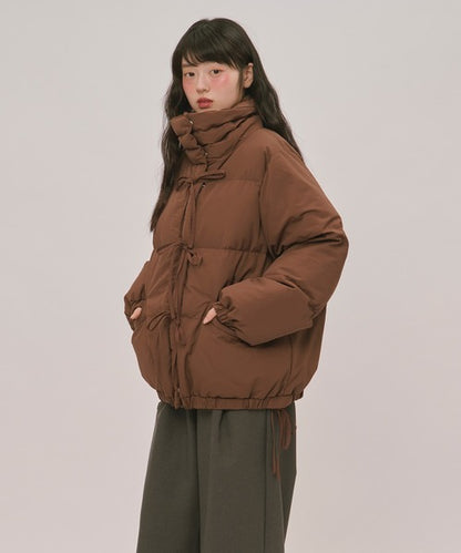 loin nuit ribbon padding blouson