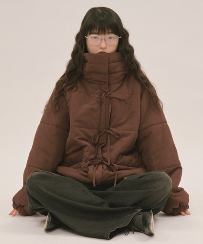 loin nuit ribbon padding blouson