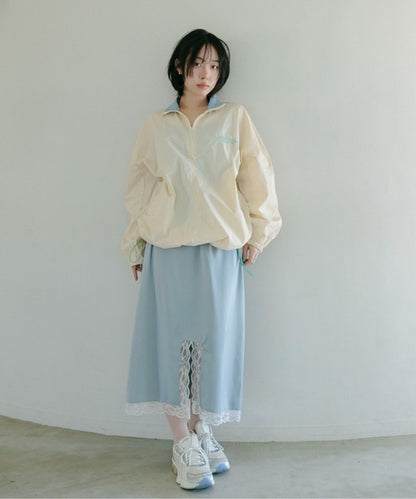 緞面Lace裙