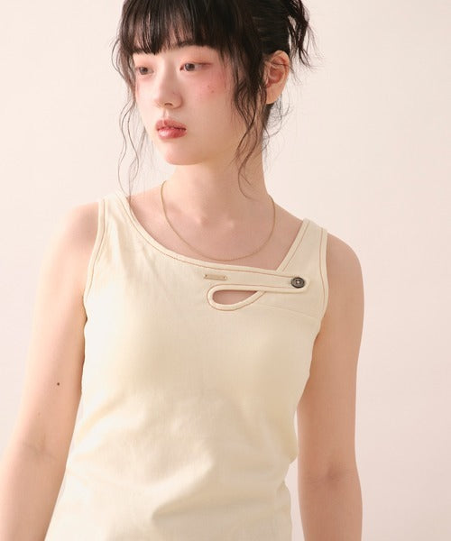 loin nuit stitch design tank top