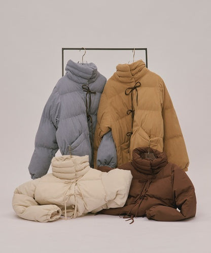 loin nuit ribbon padding blouson