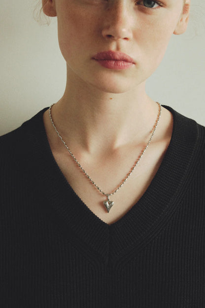 GOLDY 心形吊墜不銹鋼項鍊