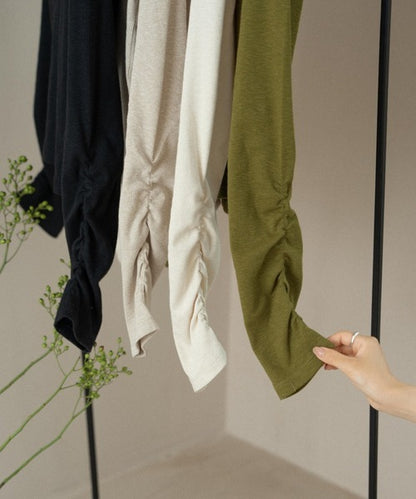 Hinari 綁帶掛頸混色上衣