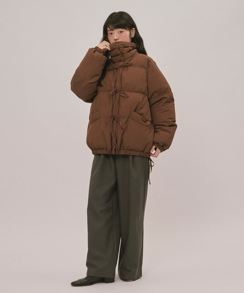 loin nuit ribbon padding blouson