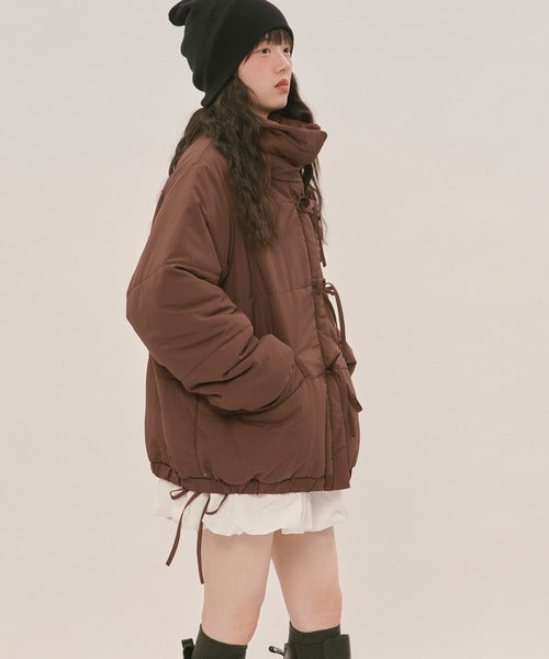 loin nuit ribbon padding blouson